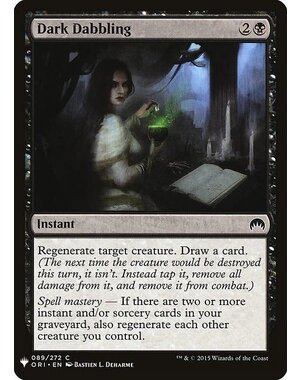 Magic: The Gathering Dark Dabbling (610) Near Mint