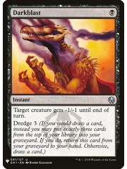 Magic: The Gathering Darkblast (609) Near Mint