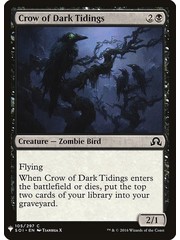 Magic: The Gathering Crow of Dark Tidings (606) Near Mint