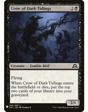 Magic: The Gathering Crow of Dark Tidings (606) Near Mint