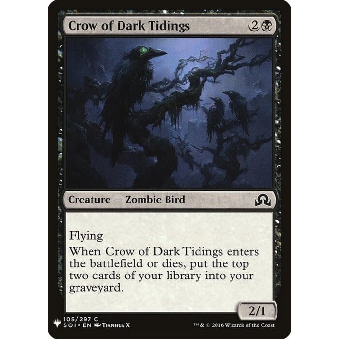 Magic: The Gathering Crow of Dark Tidings (606) Near Mint