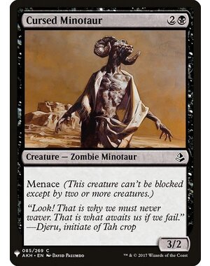 Magic: The Gathering Cursed Minotaur (607) Near Mint