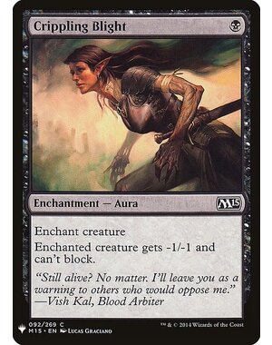 Magic: The Gathering Crippling Blight (605) Near Mint