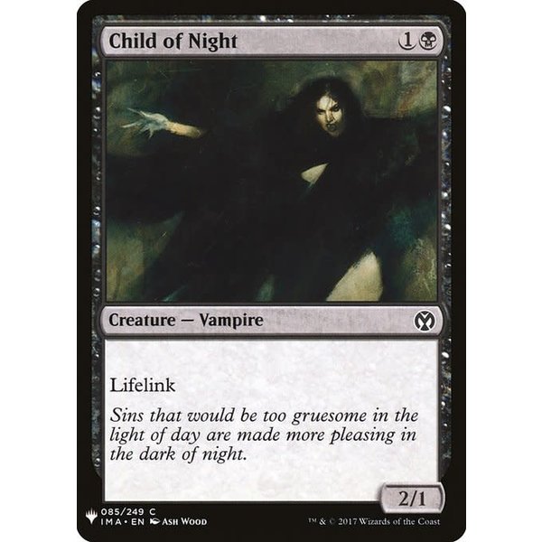 Magic: The Gathering Child of Night (598) Near Mint