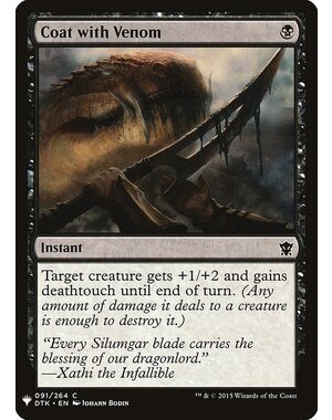 Magic: The Gathering Coat with Venom (599) Near Mint
