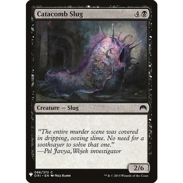 Magic: The Gathering Catacomb Slug (595) Near Mint