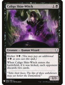Magic: The Gathering Caligo Skin-Witch (591) Near Mint