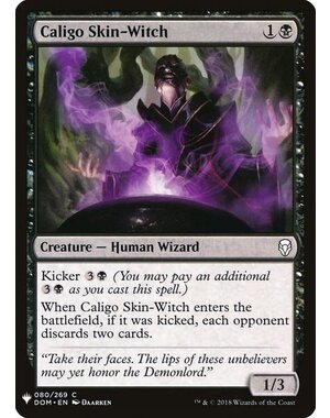 Magic: The Gathering Caligo Skin-Witch (591) Near Mint