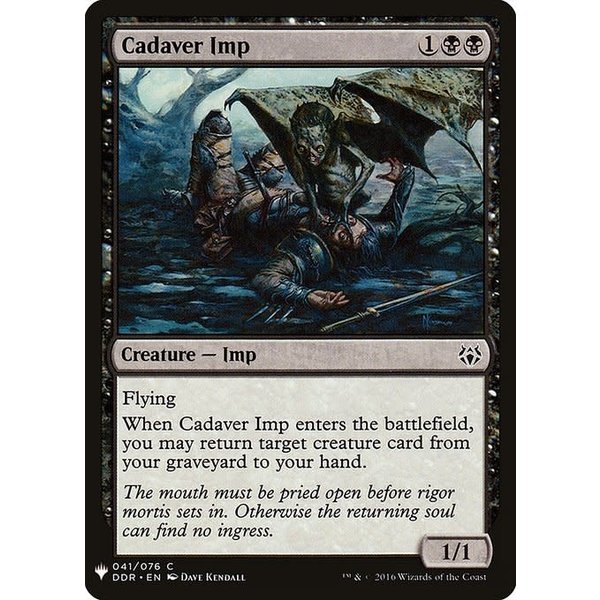 Magic: The Gathering Cadaver Imp (589) Near Mint