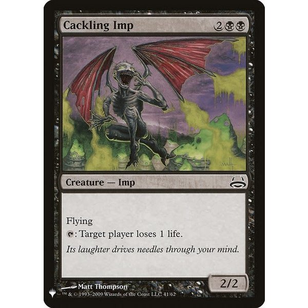 Magic: The Gathering Cackling Imp (588) Near Mint
