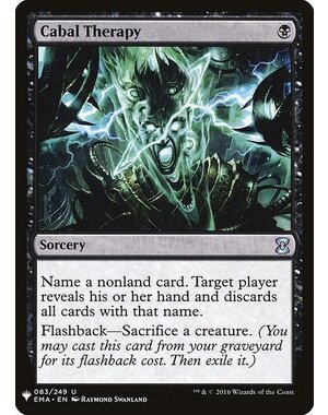 Magic: The Gathering Cabal Therapy (587) Near Mint
