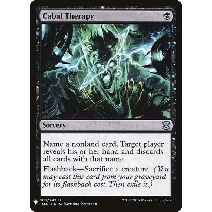 Magic: The Gathering Cabal Therapy (083) Near Mint