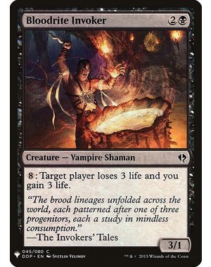 Magic: The Gathering Bloodrite Invoker (582) Near Mint
