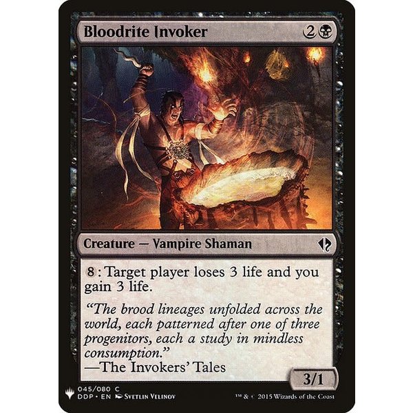 Magic: The Gathering Bloodrite Invoker (582) Near Mint