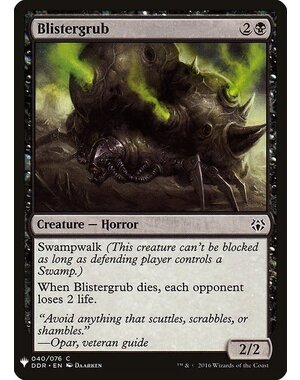 Magic: The Gathering Blistergrub (580) Near Mint