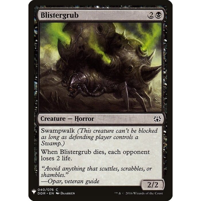 Magic: The Gathering Blistergrub (580) Near Mint