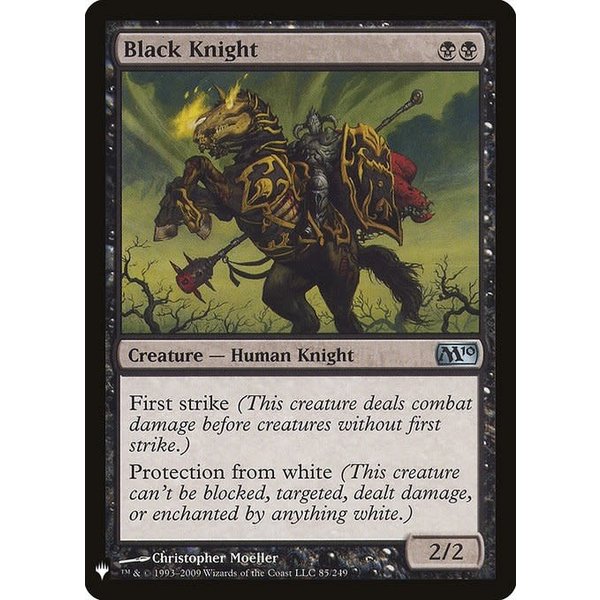 Magic: The Gathering Black Knight (574) Near Mint