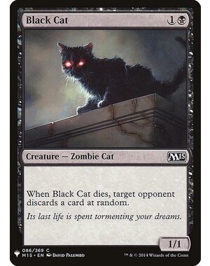 Magic: The Gathering Black Cat (573) Near Mint