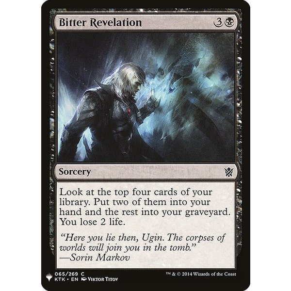 Magic: The Gathering Bitter Revelation (572) Near Mint