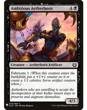 Magic: The Gathering Ambitious Aetherborn (564) Near Mint