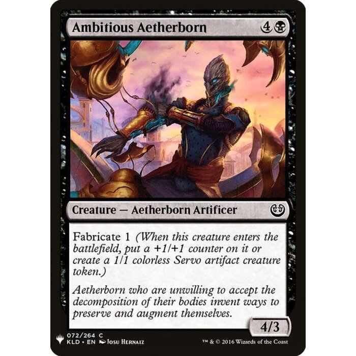 Magic: The Gathering Ambitious Aetherborn (564) Near Mint