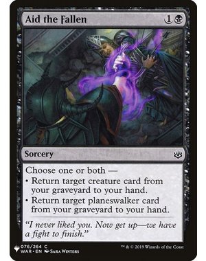 Magic: The Gathering Aid the Fallen (560) Near Mint