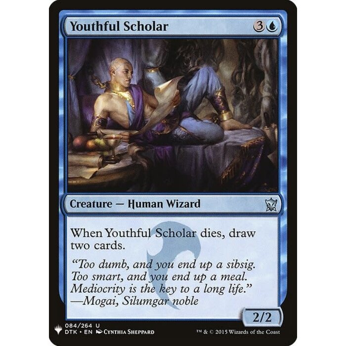 Magic: The Gathering Youthful Scholar (557) Near Mint