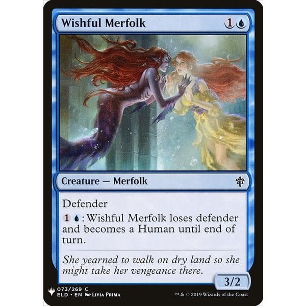 Magic: The Gathering Wishful Merfolk (554) Near Mint