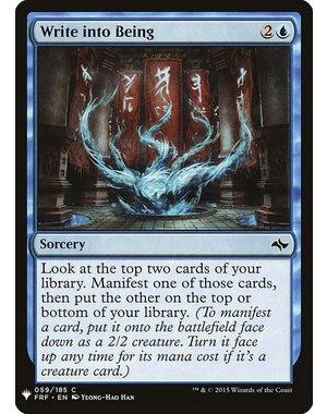 Magic: The Gathering Write into Being (556) Near Mint