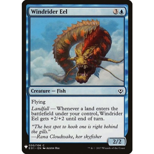 Magic: The Gathering Windrider Eel (551) Near Mint