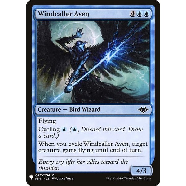 Magic: The Gathering Windcaller Aven (548) Near Mint