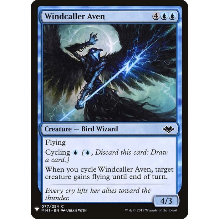 Magic: The Gathering Windcaller Aven (548) Near Mint