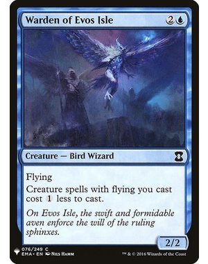 Magic: The Gathering Warden of Evos Isle (540) Near Mint