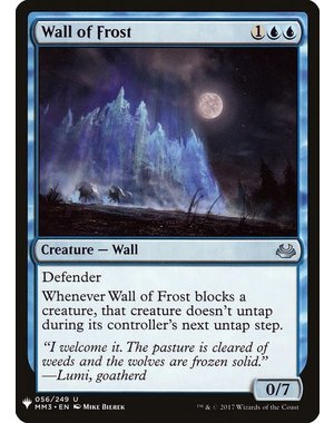 Magic: The Gathering Wall of Frost (539) Near Mint