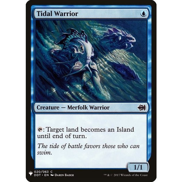 Magic: The Gathering Tidal Warrior (525) Near Mint