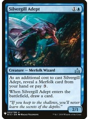 Magic: The Gathering Silvergill Adept (490) Near Mint
