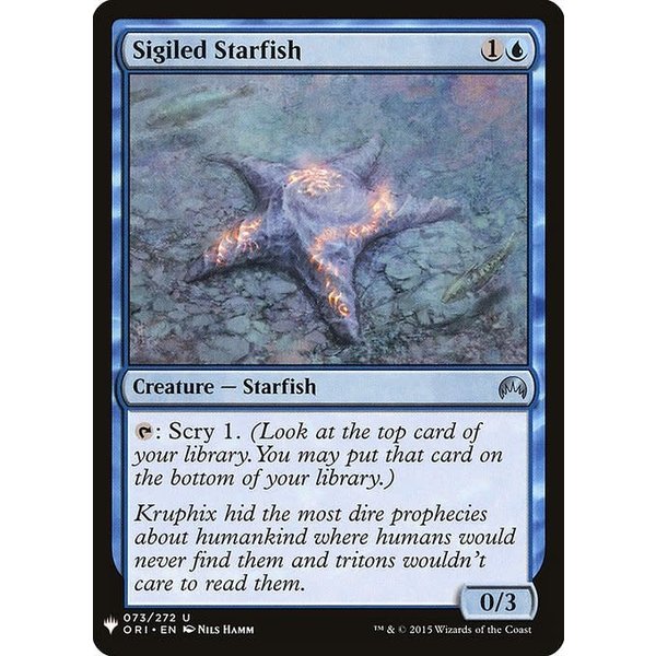 Magic: The Gathering Sigiled Starfish (488) Near Mint