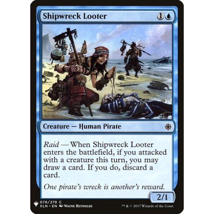 Magic: The Gathering Shipwreck Looter (487) Near Mint