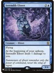 Magic: The Gathering Serendib Efreet (484) Near Mint