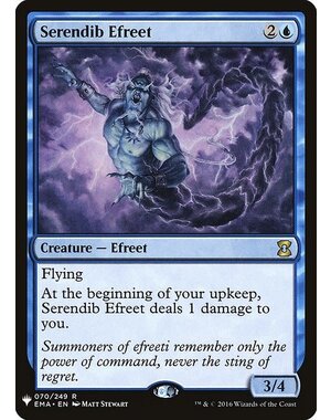 Magic: The Gathering Serendib Efreet (484) Near Mint