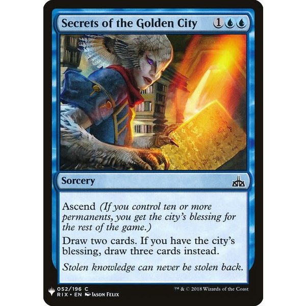 Magic: The Gathering Secrets of the Golden City (482) Near Mint