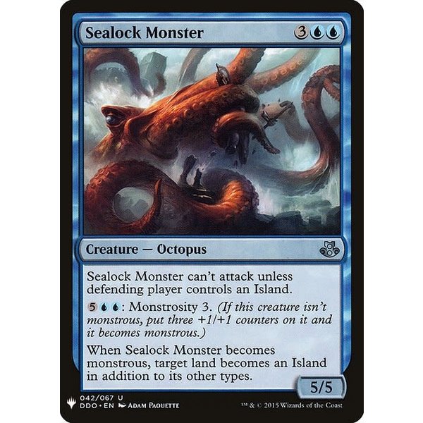 Magic: The Gathering Sealock Monster (481) Near Mint