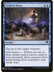 Magic: The Gathering Send to Sleep (483) Near Mint