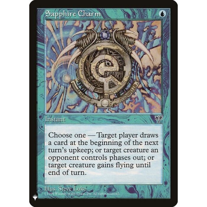 Magic: The Gathering Sapphire Charm (478) Near Mint