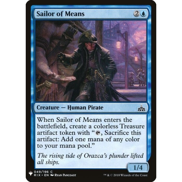 Magic: The Gathering Sailor of Means (476) Near Mint