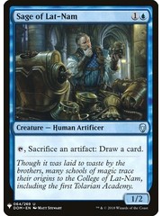 Magic: The Gathering Sage of Lat-Nam (475) Near Mint