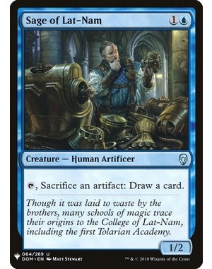 Magic: The Gathering Sage of Lat-Nam (475) Near Mint