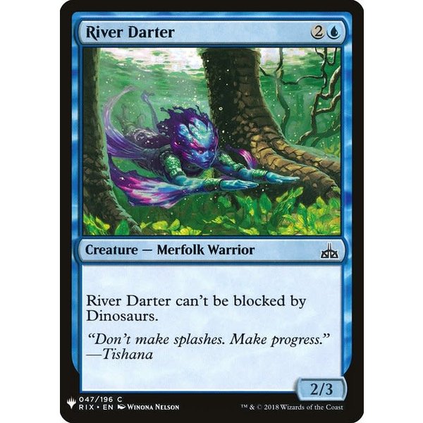 Magic: The Gathering River Darter (472) Near Mint