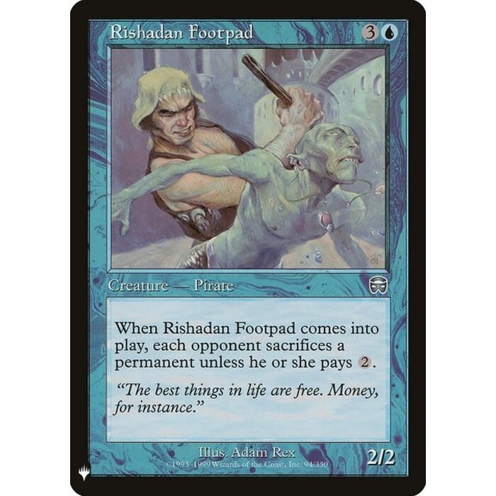 Magic: The Gathering Rishadan Footpad (471) Near Mint