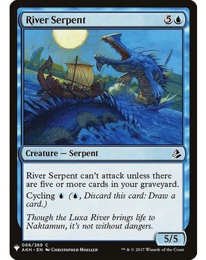 Magic: The Gathering River Serpent (473) Near Mint